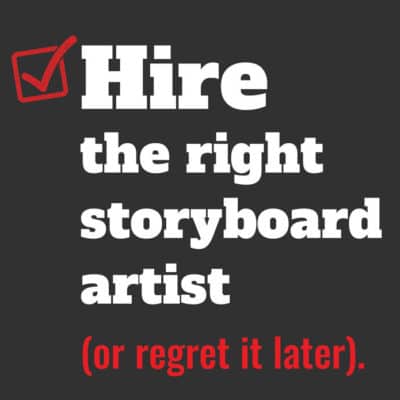 Hire the right storyboard artist report