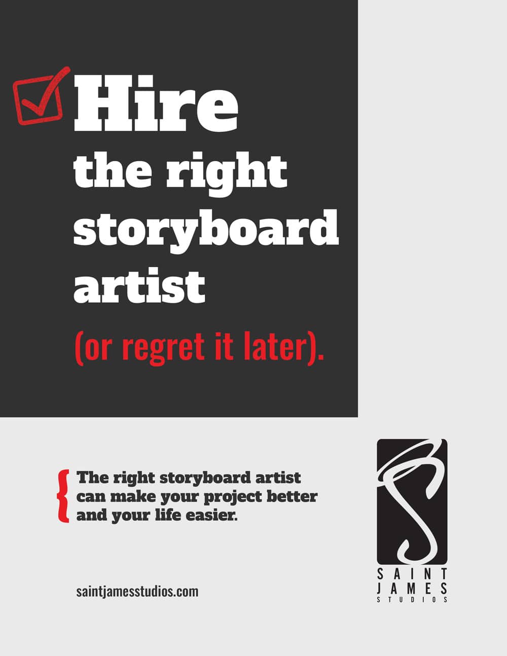 Hire the right storyboard artist report cover