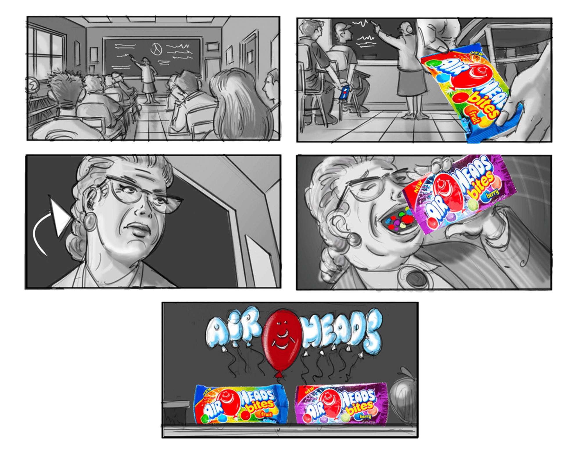 air heads drawing 2